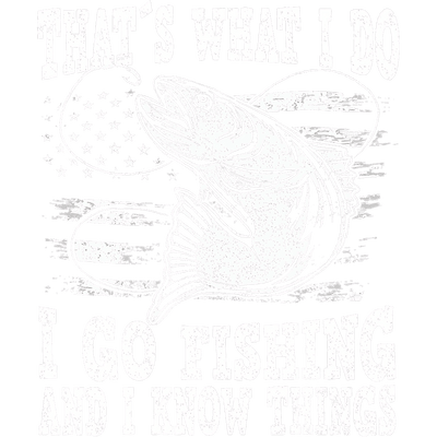 That's What I Do in White Font DTF (direct-to-film) Transfer