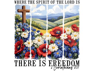 There is Freedom 317 DTF (direct-to-film) Transfer