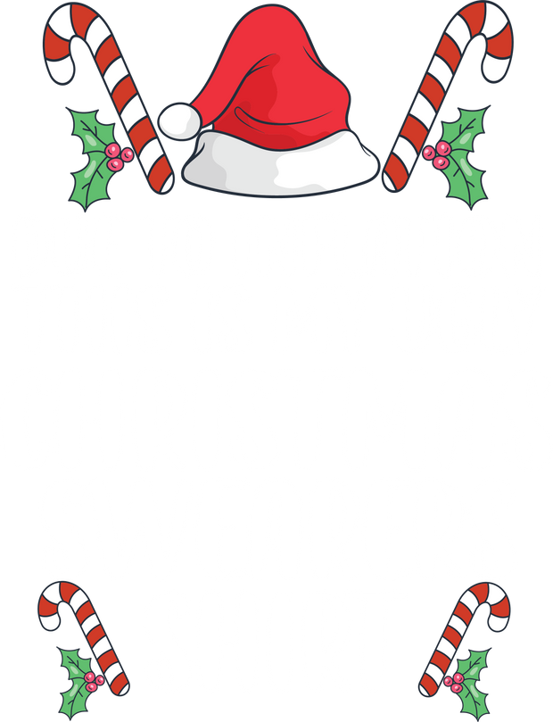 This is my Ugly Sweater in White Font DTF (direct-to-film) Transfer