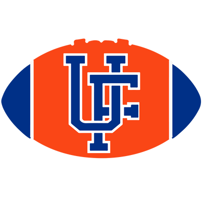 UF Orange Football DTF (direct-to-film) Transfer