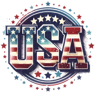 USA DTF (direct-to-film) Transfer