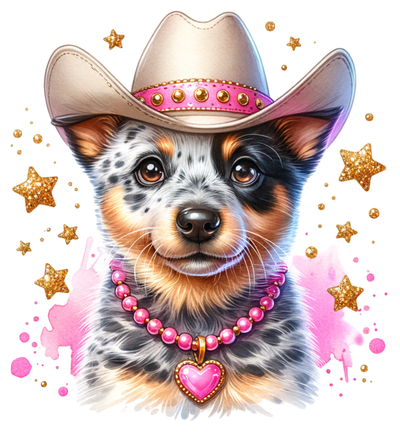 WESTERN ASTRALIAN CATTLE DOG DTF (direct-to-film) Transfer