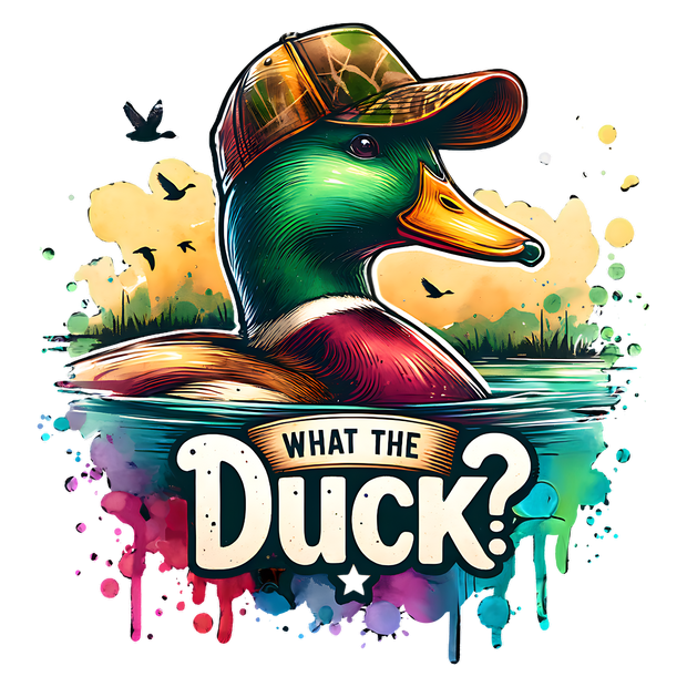 What the Duck FIXED DTF (direct-to-film) Transfer