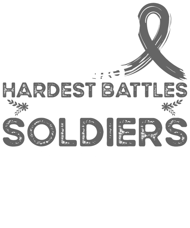 White Font God Gives His Hardest Battles to His Toughest Soldiers DTF (direct to film) Transfer