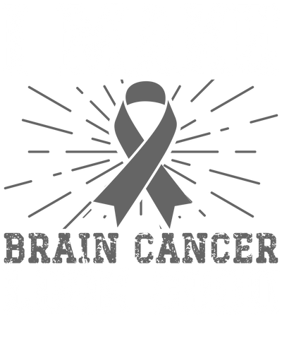 White Font I Make Brain Cancer Look Good DTF (direct to film) Transfer