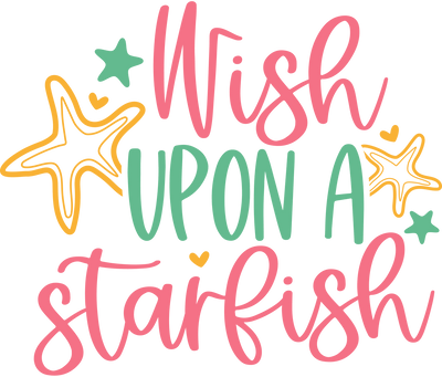 Wish Upon A Starfish - Twisted Image Transfers