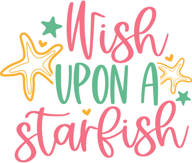 Wish Upon A Starfish - Twisted Image Transfers