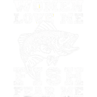 Women Love me White Font DTF (direct-to-film) Transfer