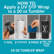 MK Purse (17) 20 oz Skinny Straight Tumbler Wrap