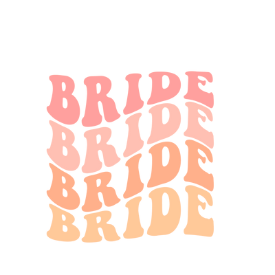 Bachelorette (Bride Bride Bride Bride Retro) - DTFreadytopress