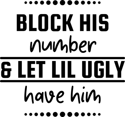 Block His Number - DTFreadytopress