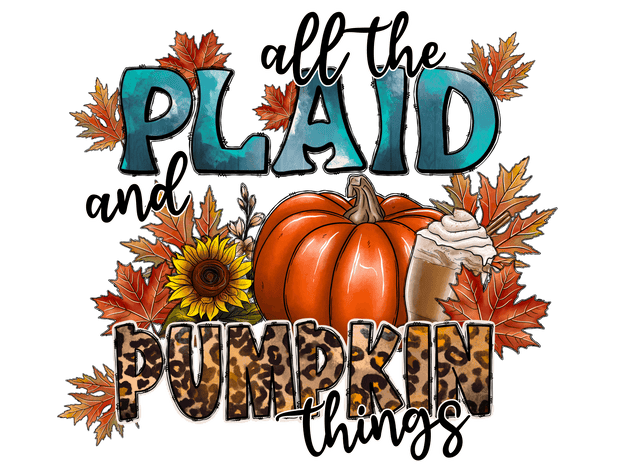 Fall (All The Plaid and Pumpkin Things) - DTFreadytopress