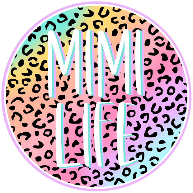 Grandparent (Mimi Life Circle (Pastel + Leopard) - DTFreadytopress