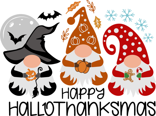 HALLOTHANKSMAS GNOMES - DTFreadytopress