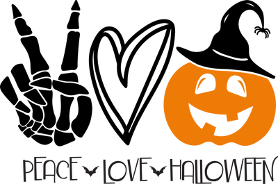 Halloween (Peace Love Halloween) - DTFreadytopress