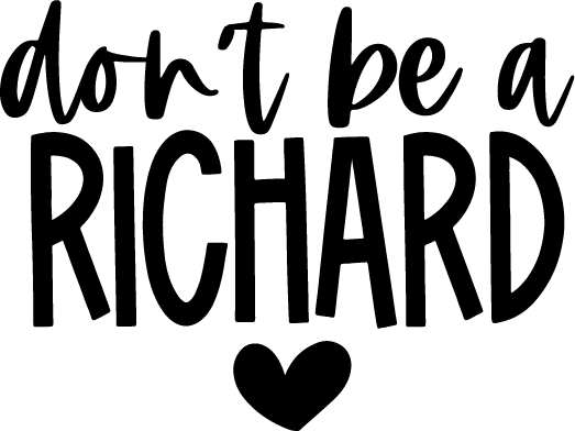 Kid (Dont be a Richard) - DTFreadytopress