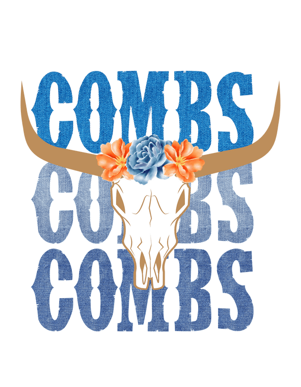 Luke Combs (Combs Cow Skull) - DTFreadytopress