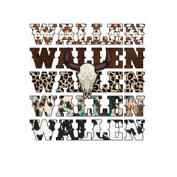 Morgan Wallen (Wallen Stacked) - DTFreadytopress