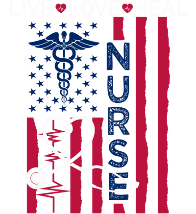 Nurse (Nurse Flag (America) - DTFreadytopress