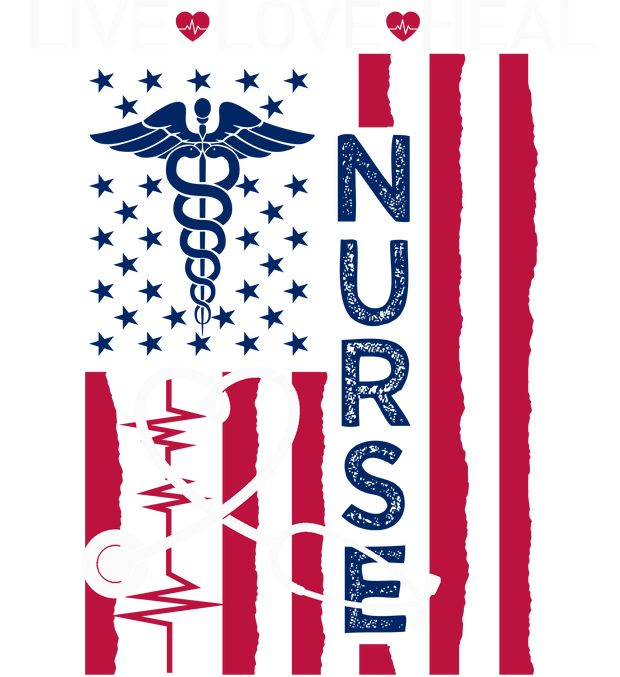 Nurse (Nurse Flag (America) - DTFreadytopress