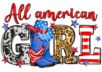 Patriotic (All American Girl) - DTFreadytopress