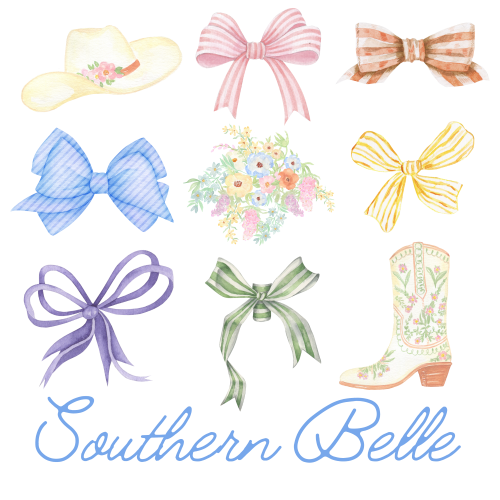 Southern Belle DTF (direct-to-film) Transfer