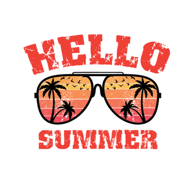 Summer (Hello Summer Glasses) - DTFreadytopress