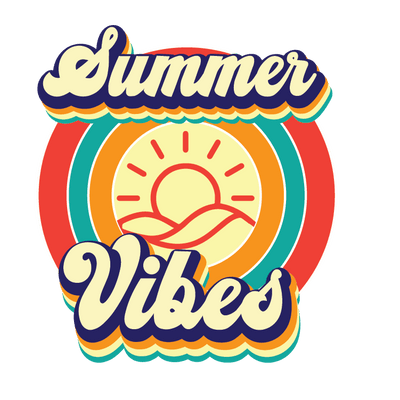 Summer Vibes (Retro) - DTFreadytopress