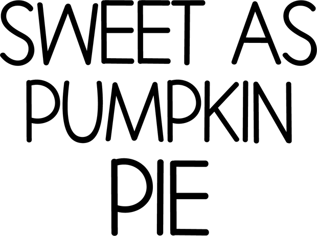 Sweet as Pumpkin Pie - DTFreadytopress