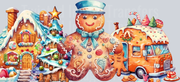 115-Gingerbread Christmas