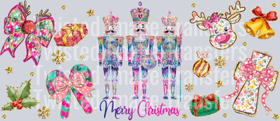 Merry Christmas Reindeer & Soldiers