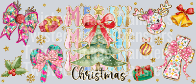 Stacked Merry Christmas