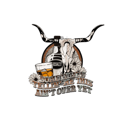 Zach Bryan Cow Skull (Pocket Design) - DTFreadytopress